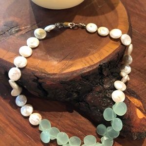 Jade and Pearl Necklace